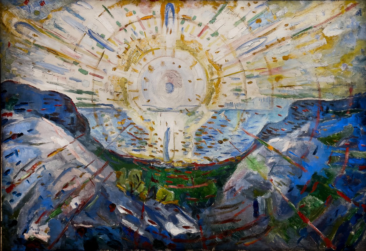 Słońce autorstwa Edvard Munch
