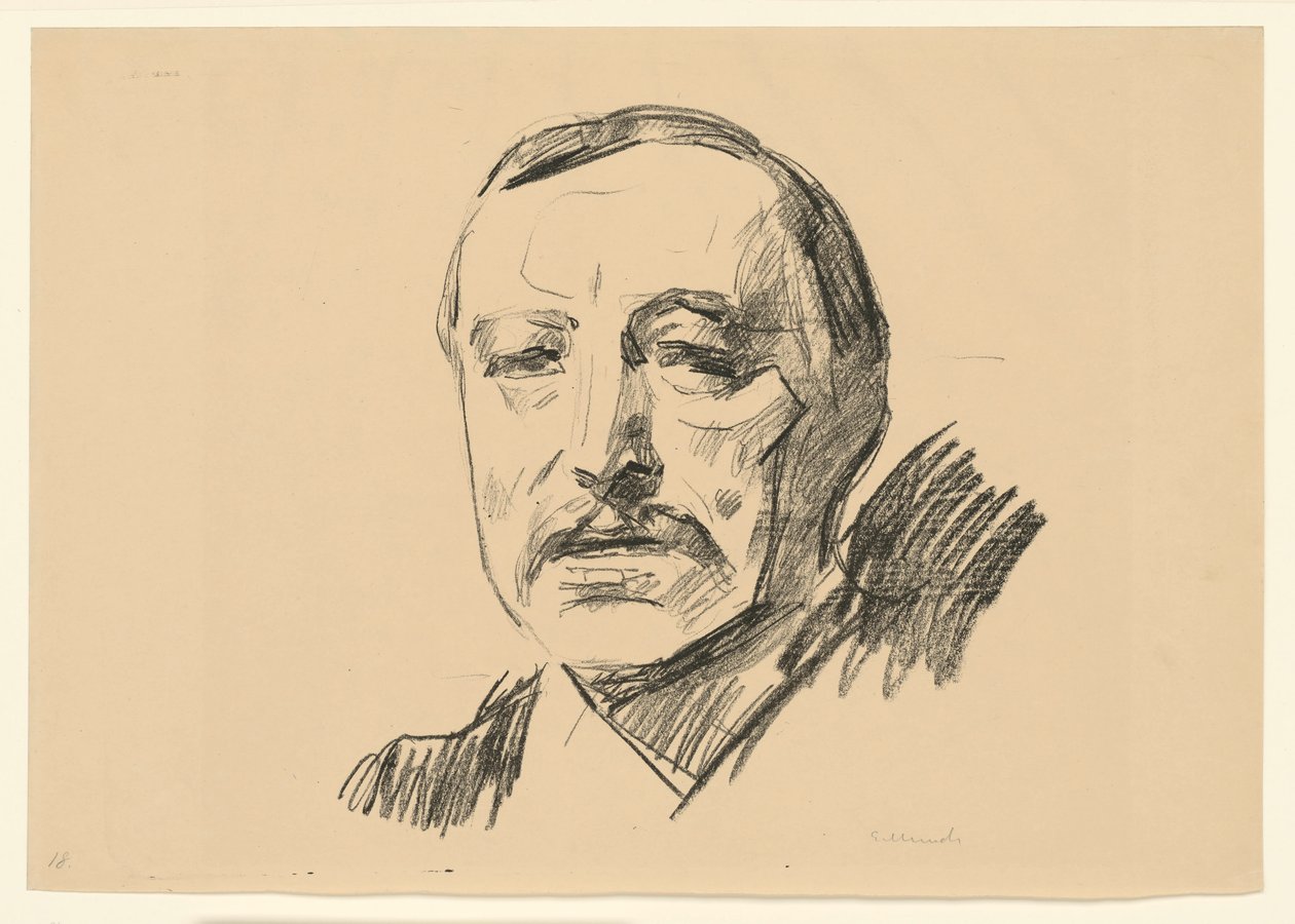 Torvald Stang II autorstwa Edvard Munch