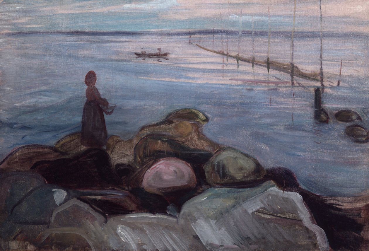 Nieuprawny autorstwa Edvard Munch