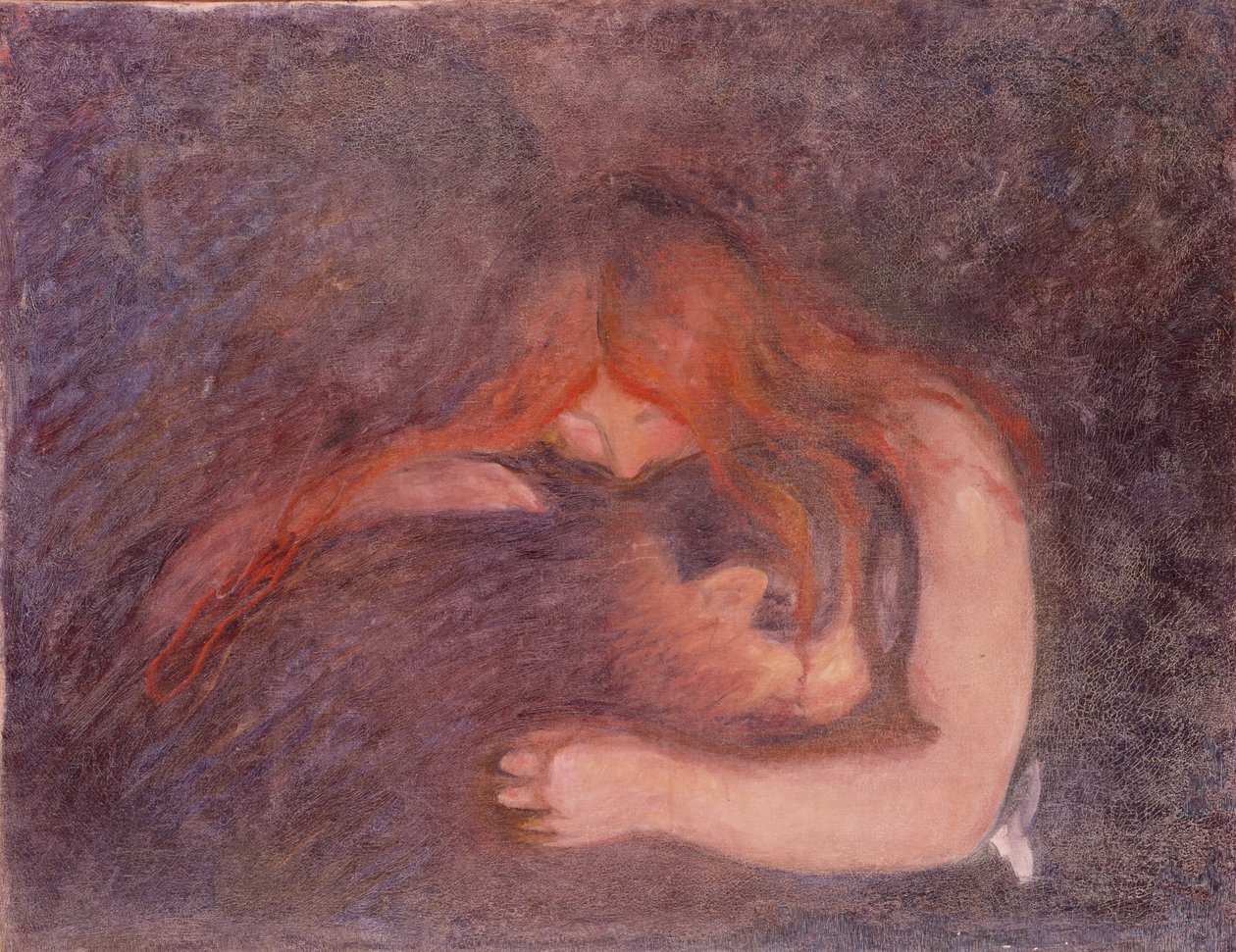 Wampir autorstwa Edvard Munch