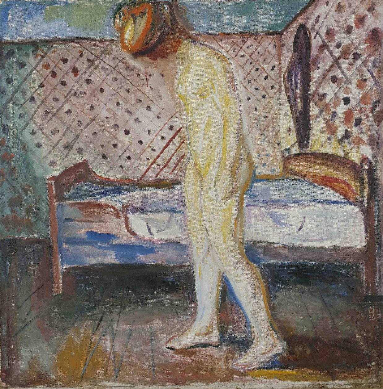 Płacząca kobieta autorstwa Edvard Munch
