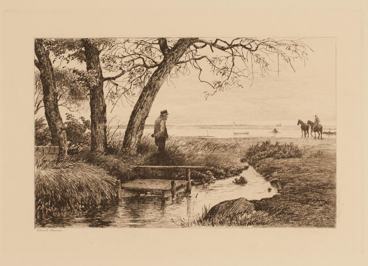 Przy potoku autorstwa Edvard Petersen
