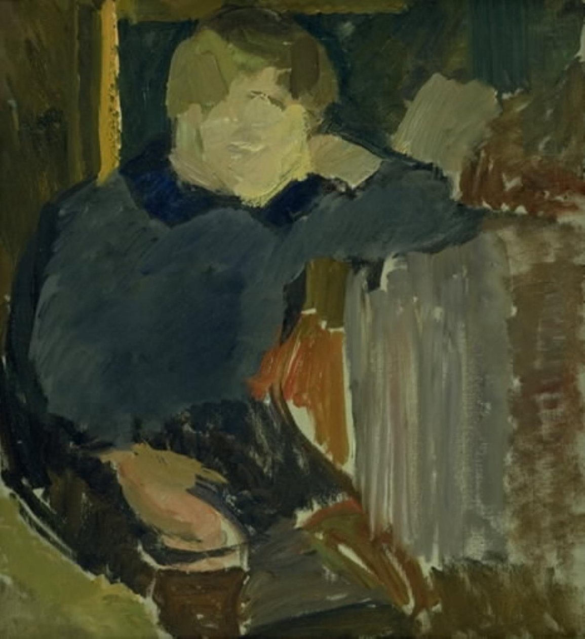 Portret chłopca autorstwa Edvard Weie