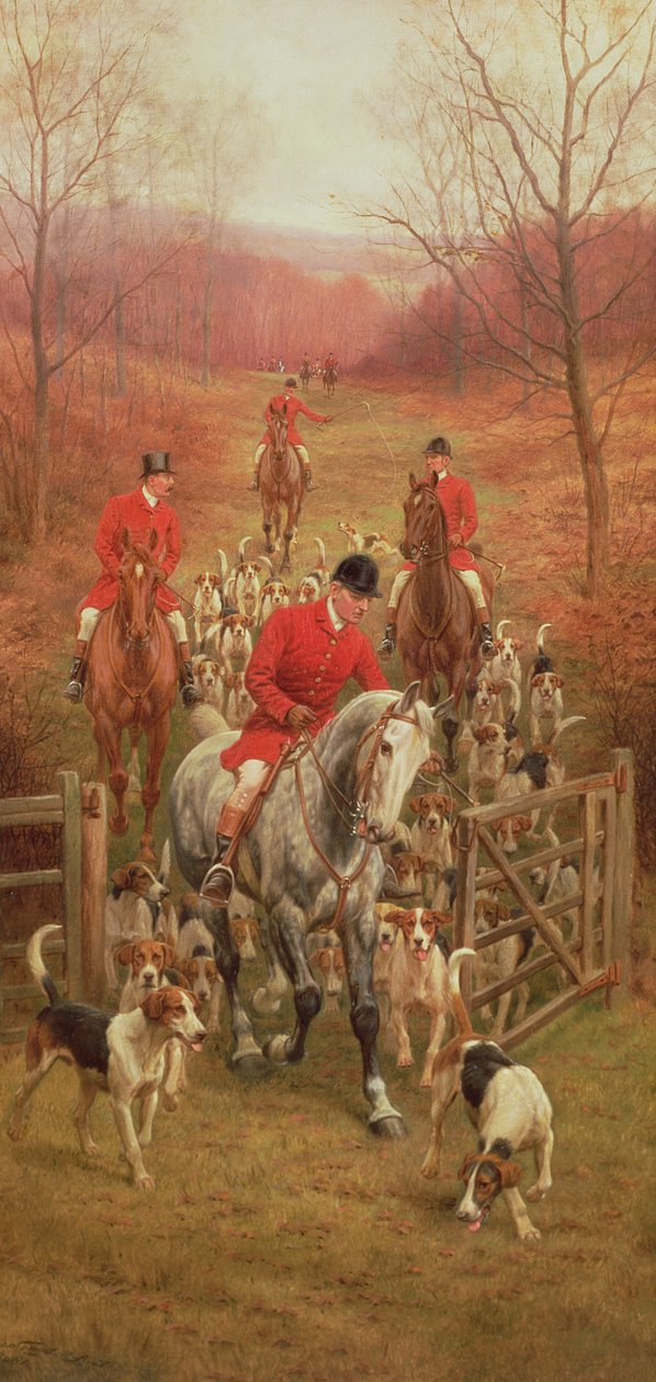 Na zapachu, 1906 (olej) autorstwa Edward Algernon Stuart Douglas