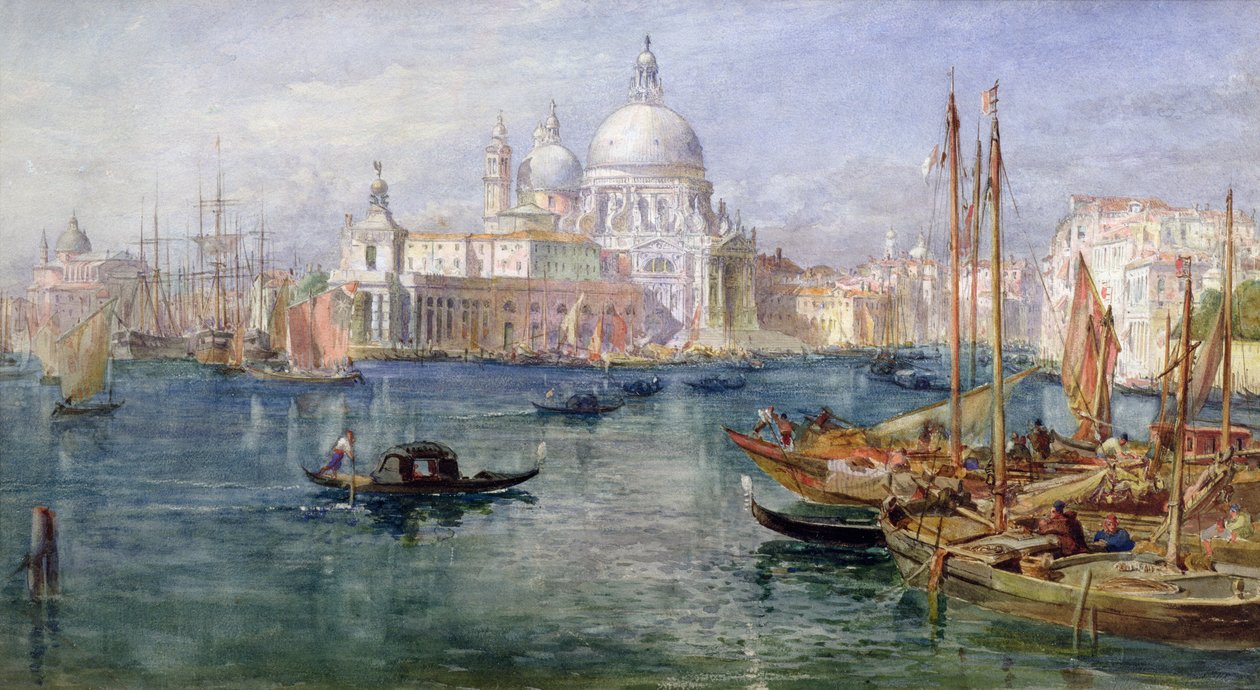 Maria della Salute, Wenecja autorstwa Edward Angelo Goodall