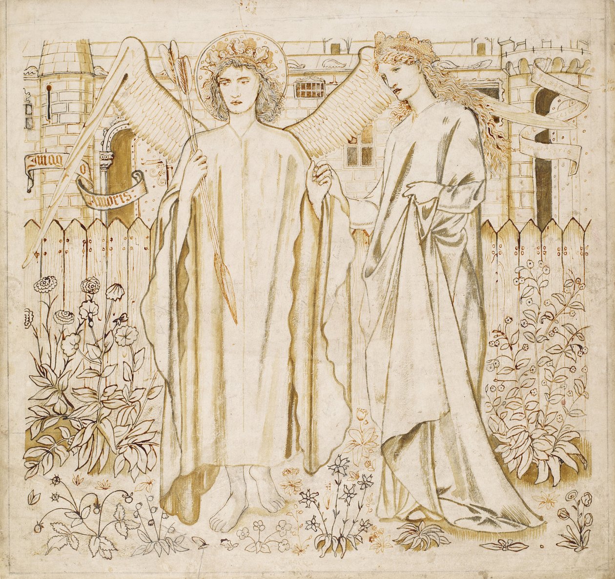 Chaucers Legenda dobrych kobiet autorstwa Edward Burne Jones