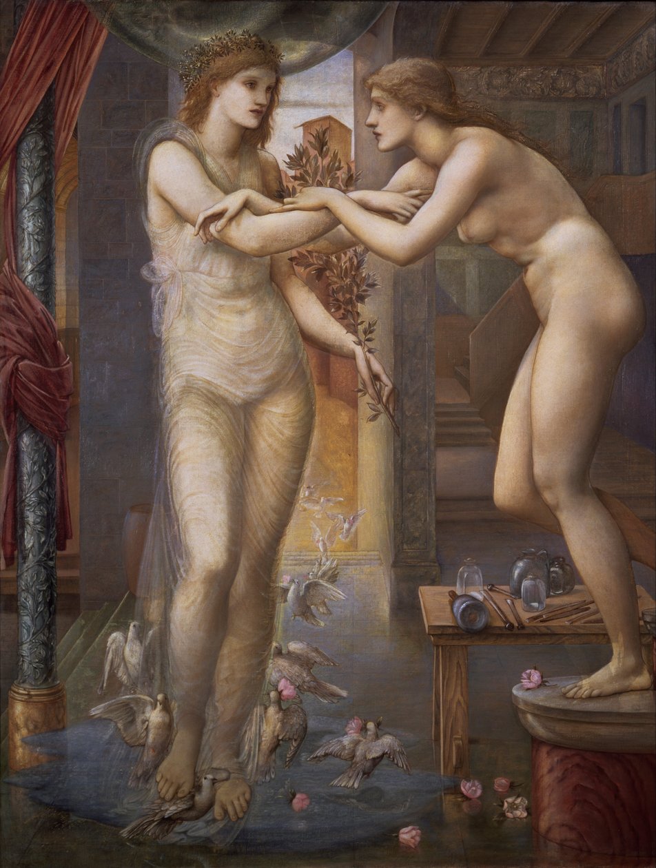 Pigmalion i obraz autorstwa Edward Burne Jones