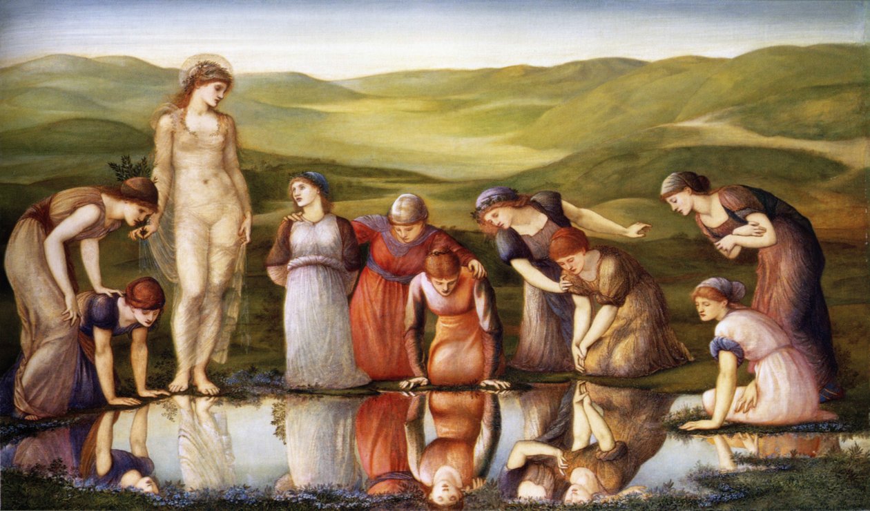 Lustro Wenus autorstwa Edward Burne Jones