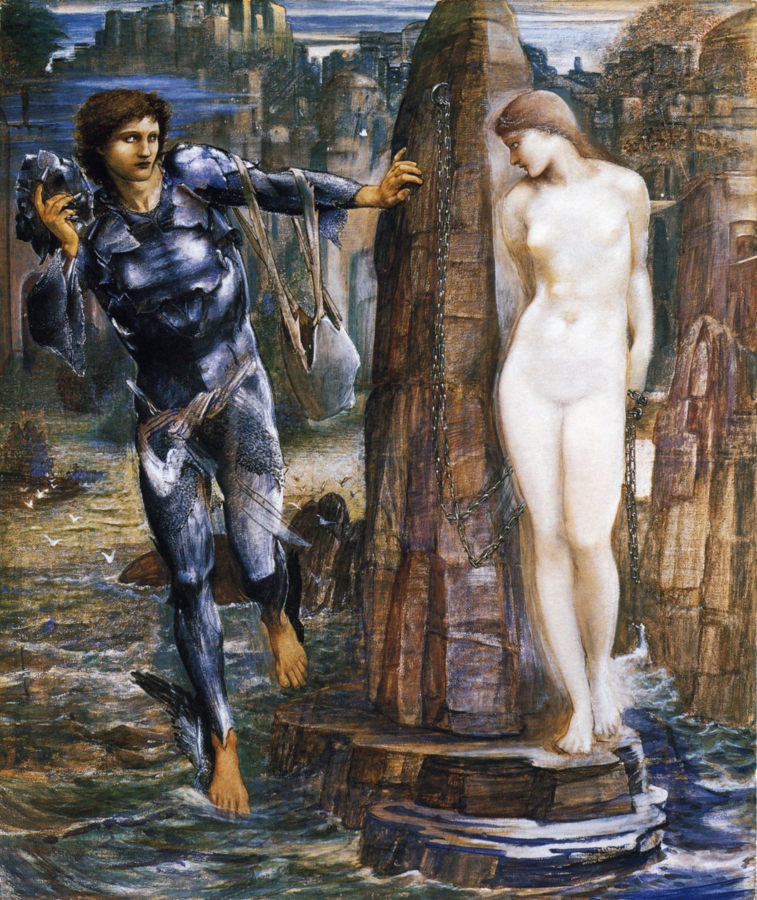 Seria Perseusz: Skała Zagłady autorstwa Edward Burne Jones