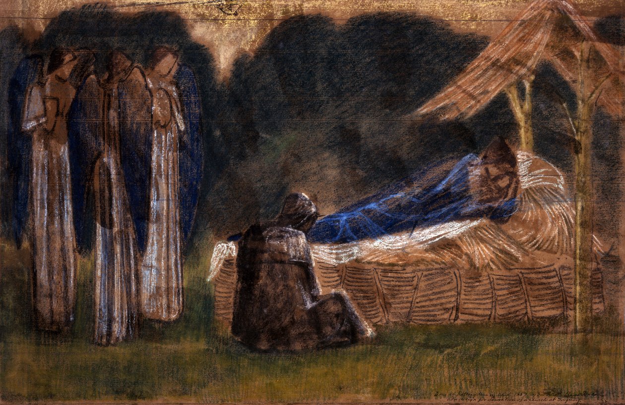 Narodzenie Chrystusa autorstwa Edward Burne Jones