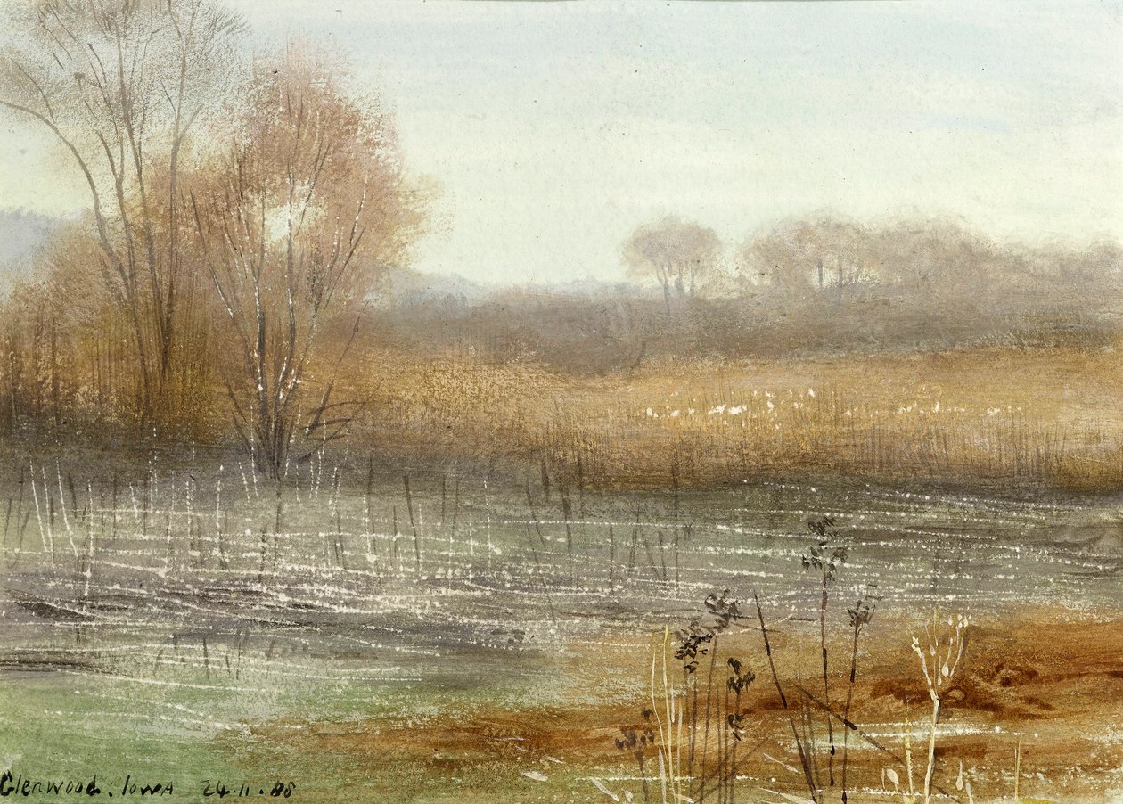 Glenwood, Iowa, 1888 autorstwa Edward Clifford