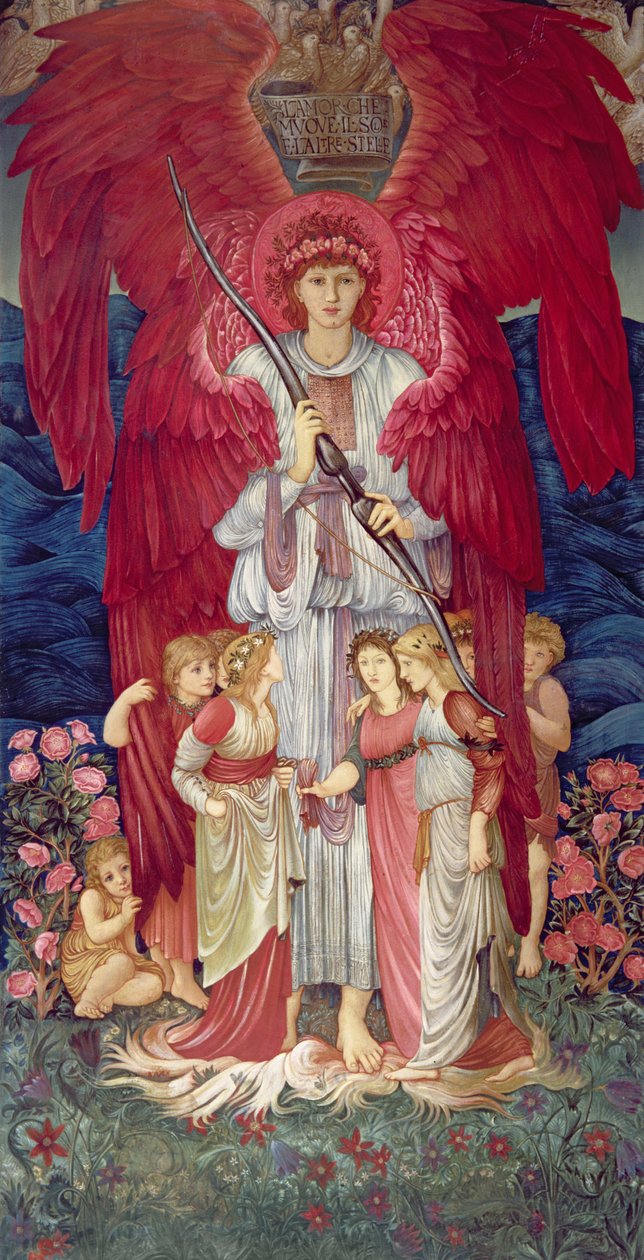 Miłość, która porusza słońce autorstwa Edward Burne Jones