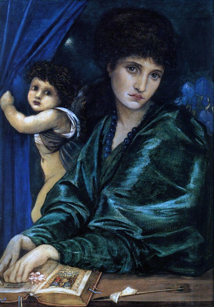 Maria Zambaco, Kochanka Artysty, 1870 autorstwa Edward Burne Jones