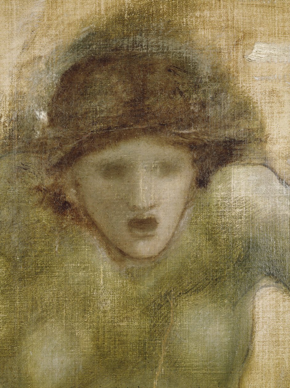 Studium Perseusza, 1876 autorstwa Edward Burne Jones