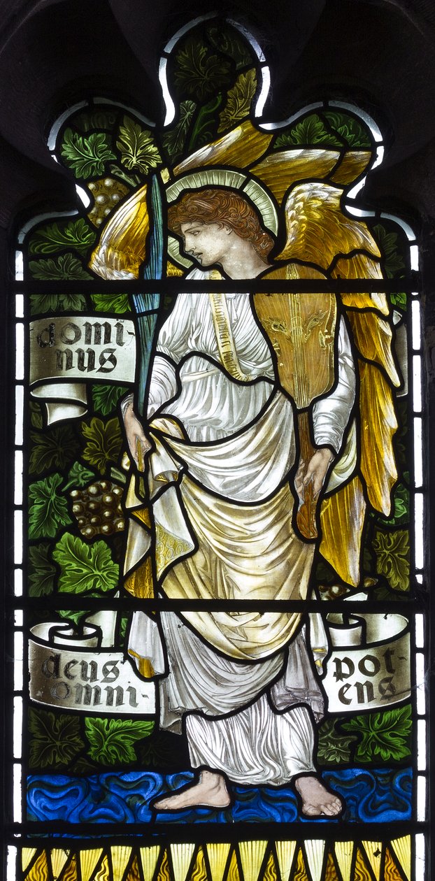 Anioł Muzykant, 1879 autorstwa Edward Burne Jones