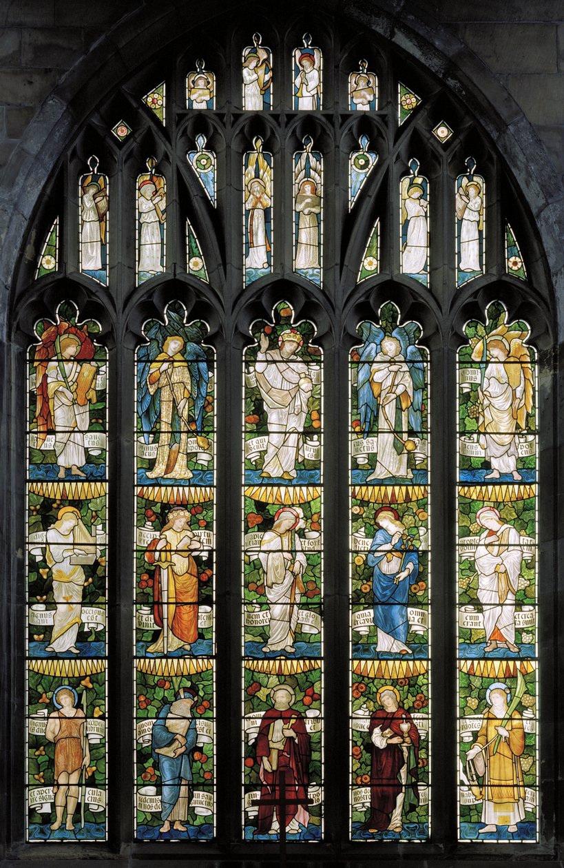 Wschodnie okno, 1879 autorstwa Edward Burne Jones