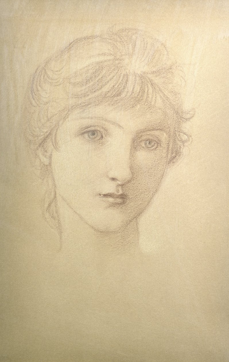 Portret Margaret Burne-Jones autorstwa Edward Burne Jones