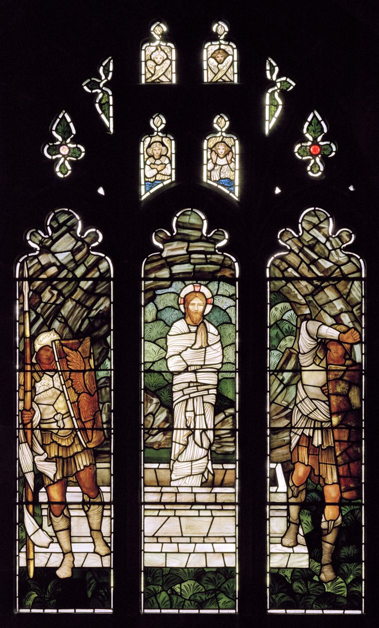 Zmartwychwstanie, 1885 autorstwa Edward Burne Jones