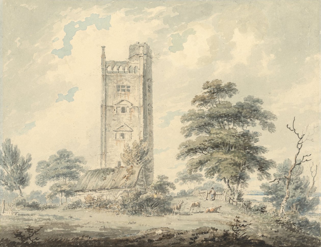 Wieża Freston, Suffolk autorstwa Edward Dayes