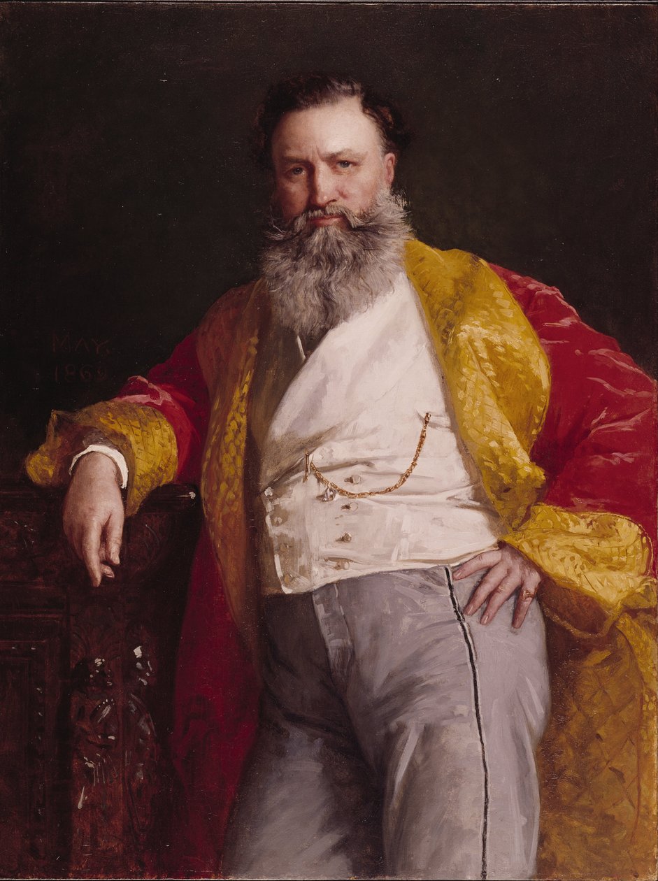 Izaak Merrit Singer autorstwa Edward Harrison May