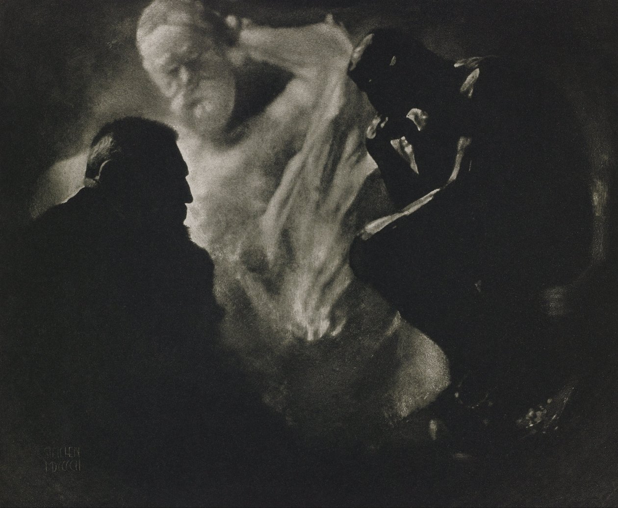 Rodin - Myśliciel autorstwa Edward Jean Steichen