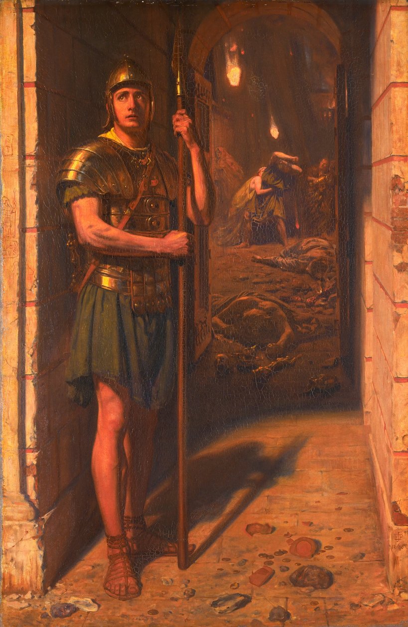 Wierny aż do śmierci autorstwa Edward John Poynter