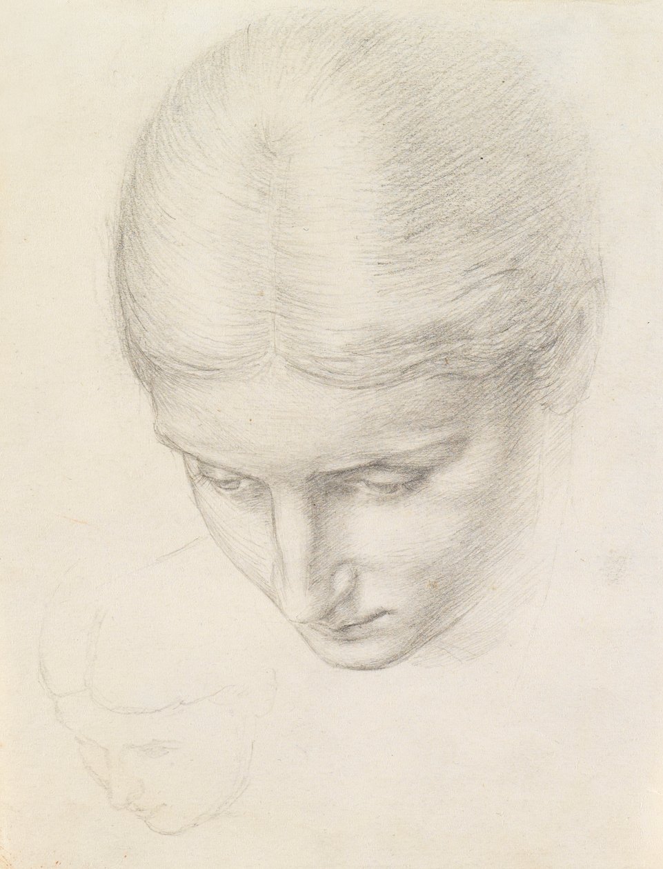 Studium kobiety. ok. 1868-71 autorstwa Edward John Poynter