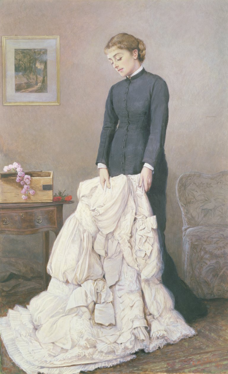 Młoda wdowa autorstwa Edward Killingworth Johnson