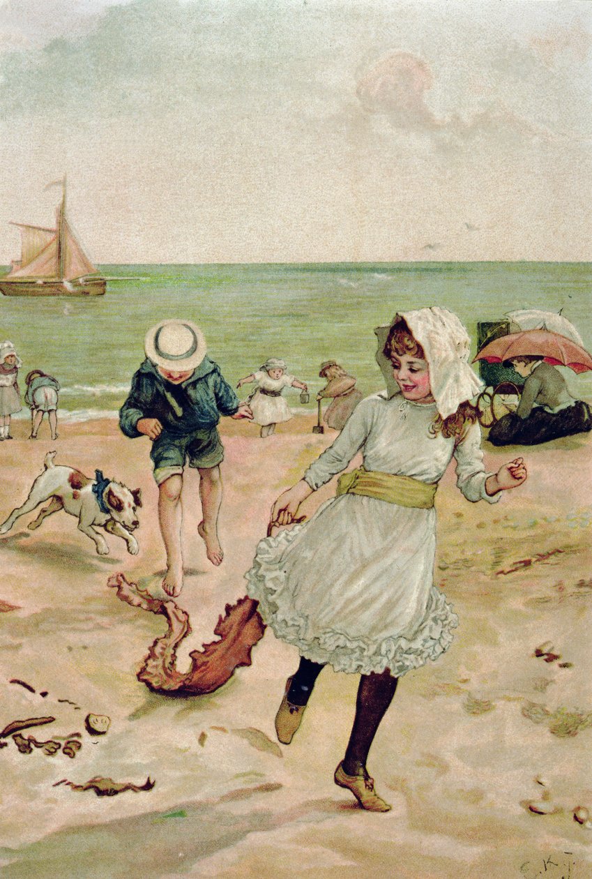 Dzieci i wodorosty z promieni słonecznych autorstwa Edward Killingworth Johnson