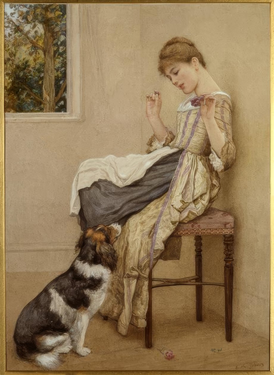 E.K.Johnson, Błagając o łaski / Gemälde autorstwa Edward Killingworth Johnson
