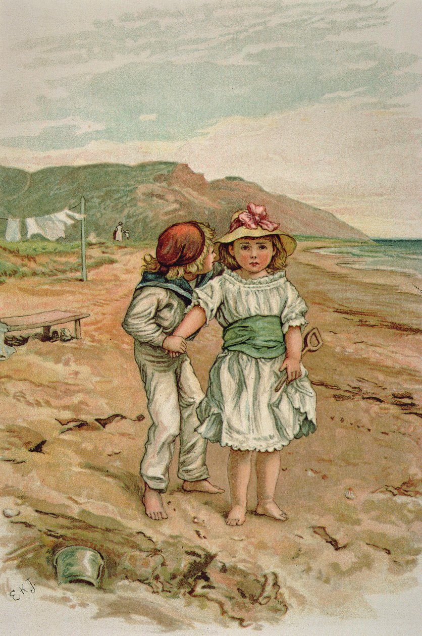 Promienie słońca, 1890 autorstwa Edward Killingworth Johnson