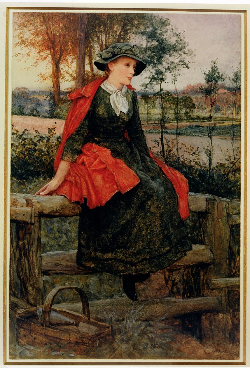 Czerwony Przylądek, 1883 autorstwa Edward Killingworth Johnson