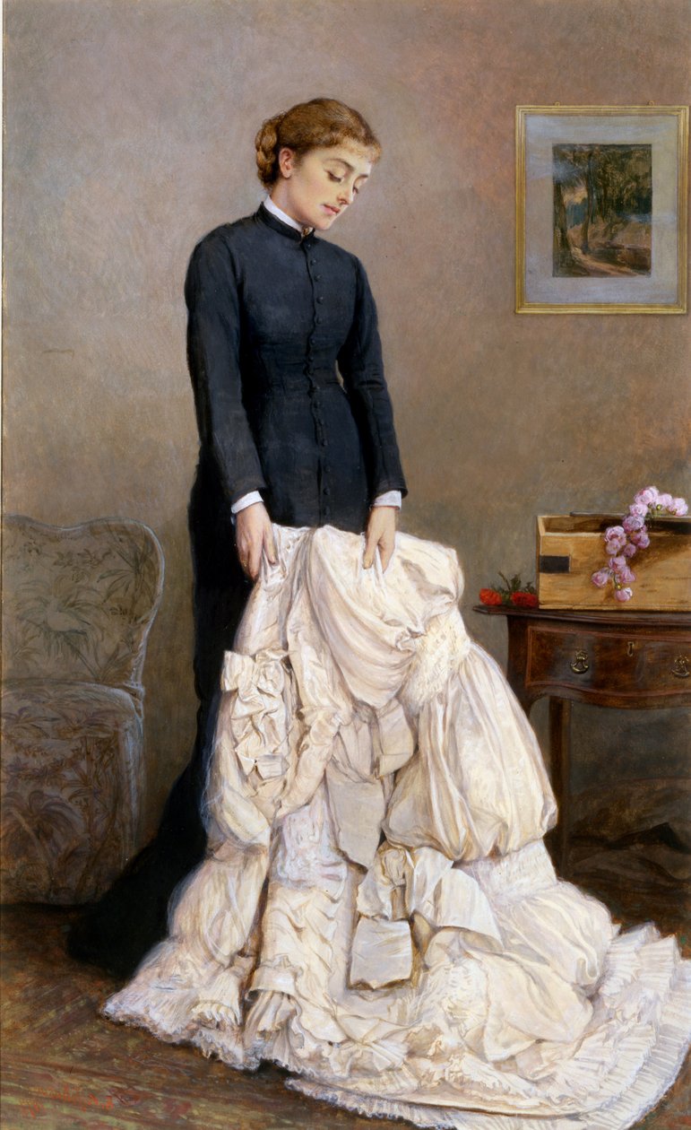 Młoda wdowa, 1877 autorstwa Edward Killingworth Johnson