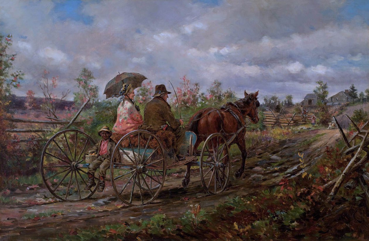 W oczach domu autorstwa Edward Lamson Henry