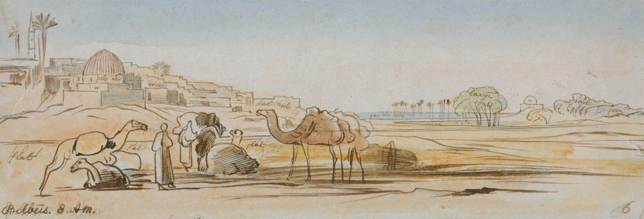 Belbeis autorstwa Edward Lear