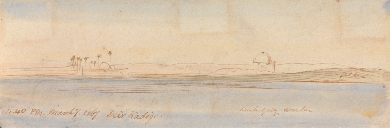 Deir Kadige autorstwa Edward Lear