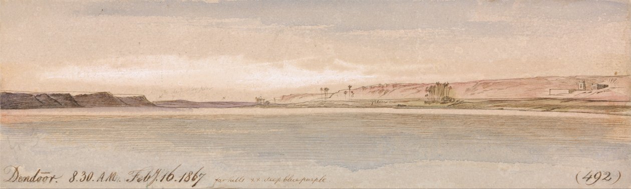 Dendour autorstwa Edward Lear