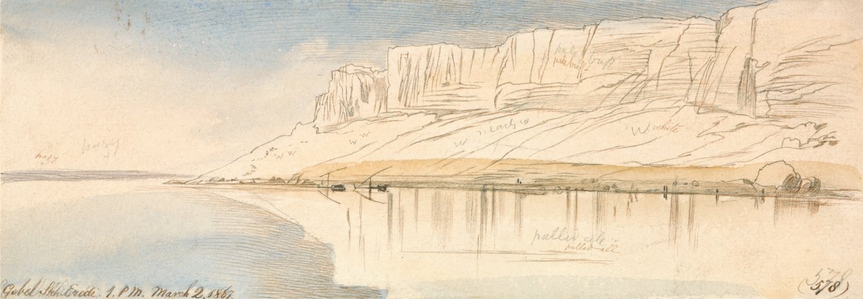 Spadkobiercy Jebel Sheikh autorstwa Edward Lear