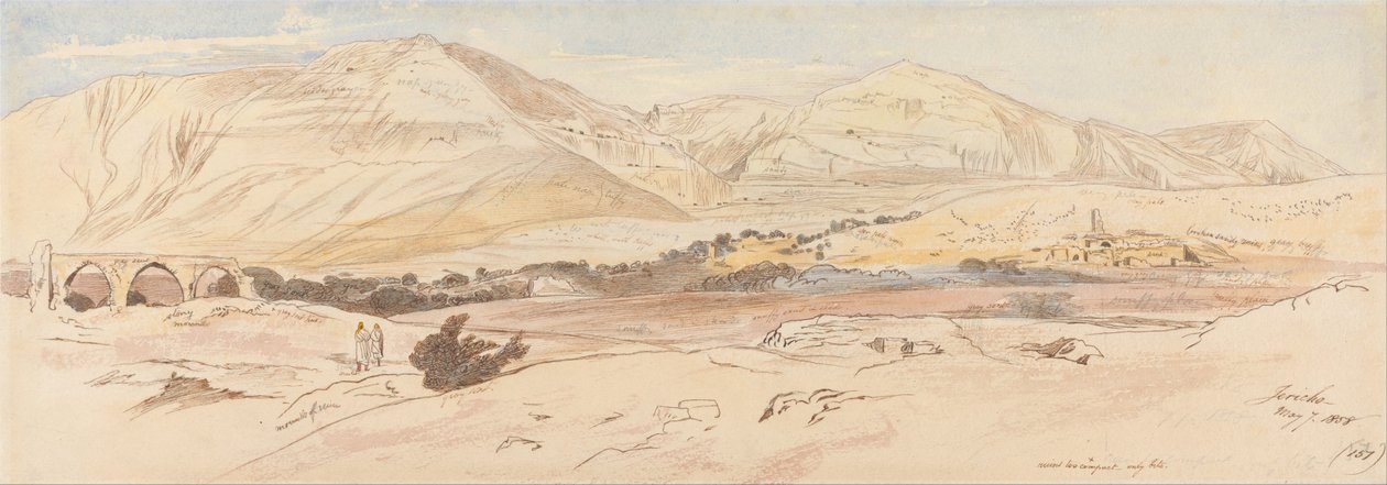 Jerycho, 7 maja 1858 (157) autorstwa Edward Lear