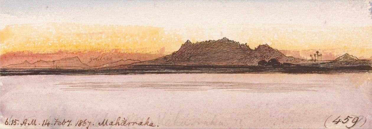Maharraka autorstwa Edward Lear