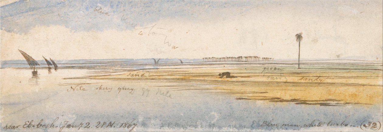 W pobliżu Eb-bosh autorstwa Edward Lear