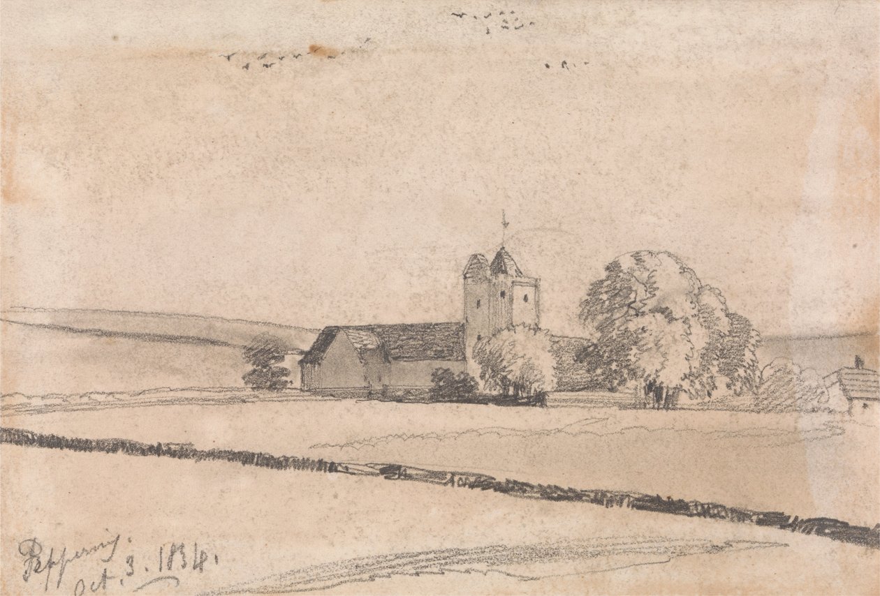 Peppering, 3 października 1834 autorstwa Edward Lear