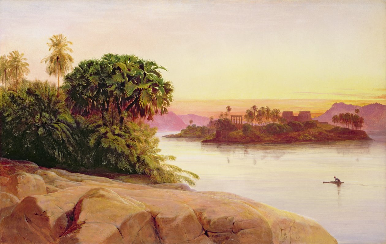 File, Egipt autorstwa Edward Lear