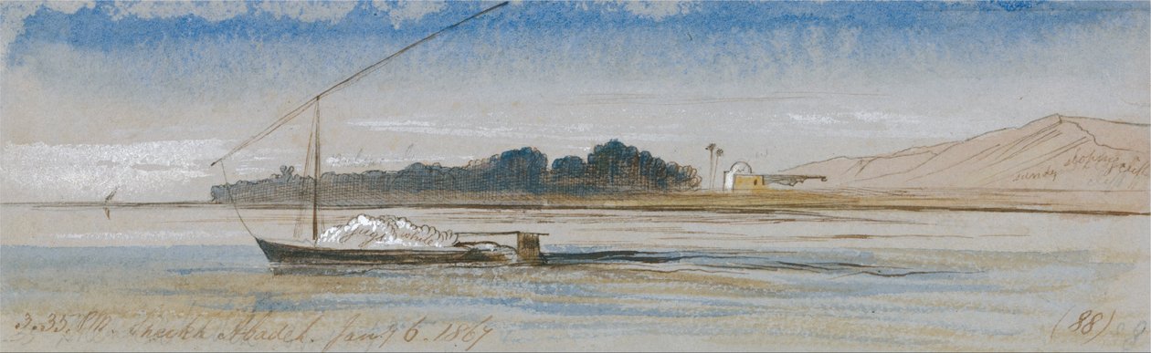 Szejk Abadeh autorstwa Edward Lear
