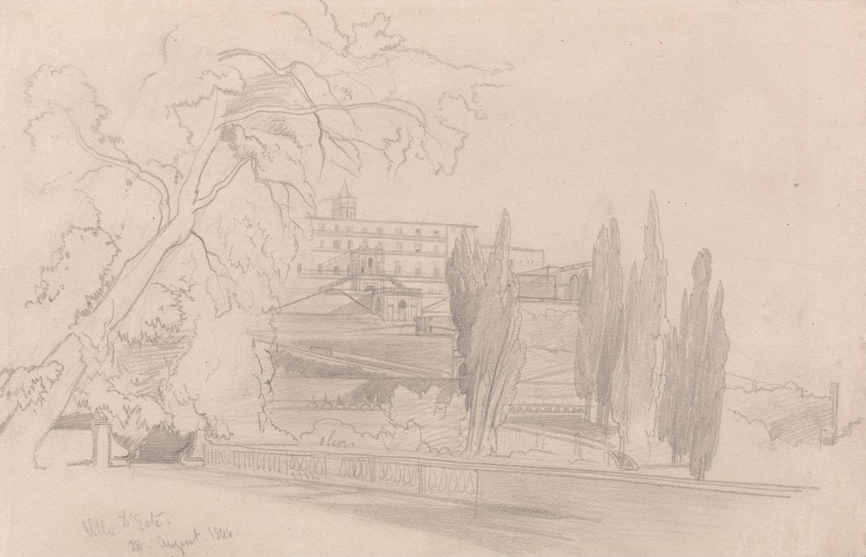 wschodnia willa autorstwa Edward Lear