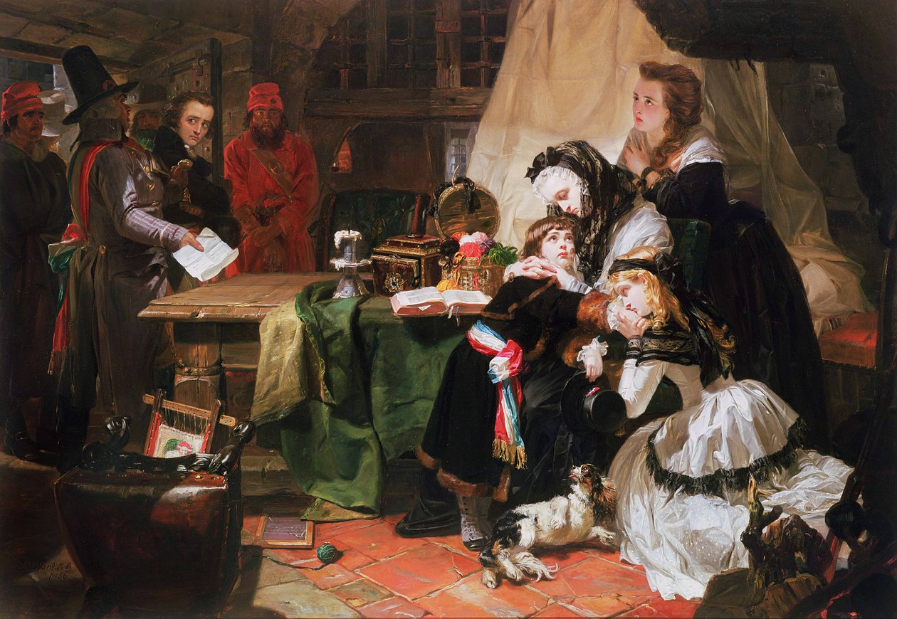 Maria Antonina i jej dzieci autorstwa Edward Matthew Ward
