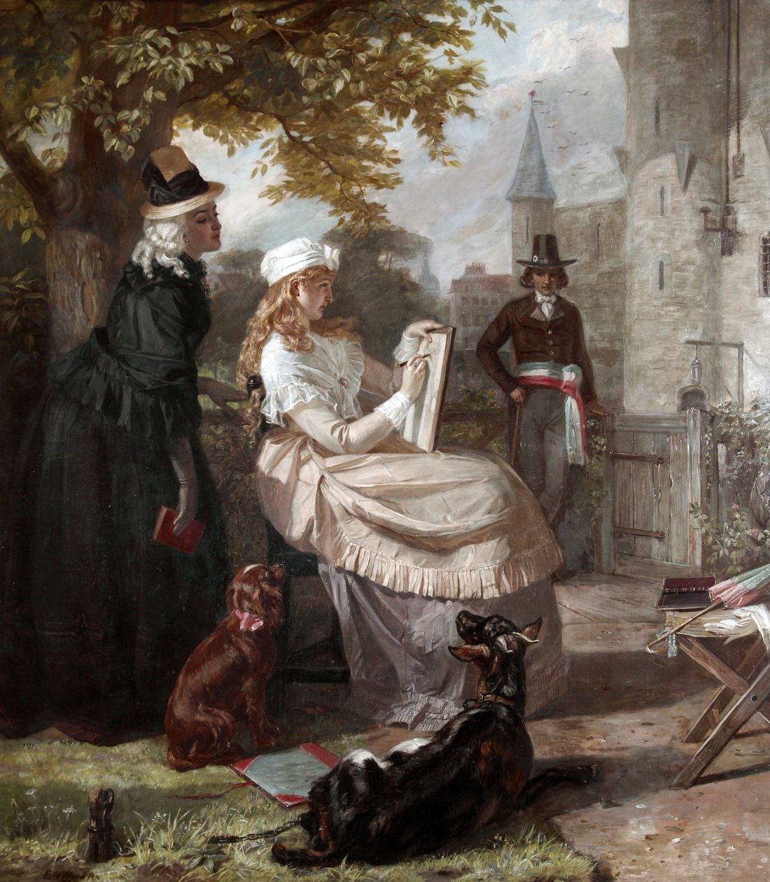 Sierota Świątyni autorstwa Edward Matthew Ward