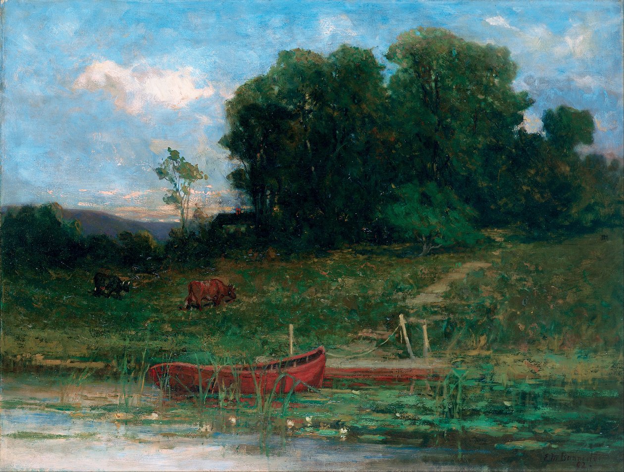 Lądowanie na farmie autorstwa Edward Mitchell Bannister