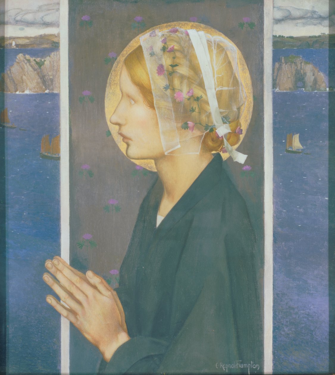Madonna z Bretanii, 1913 autorstwa Edward Reginald Frampton
