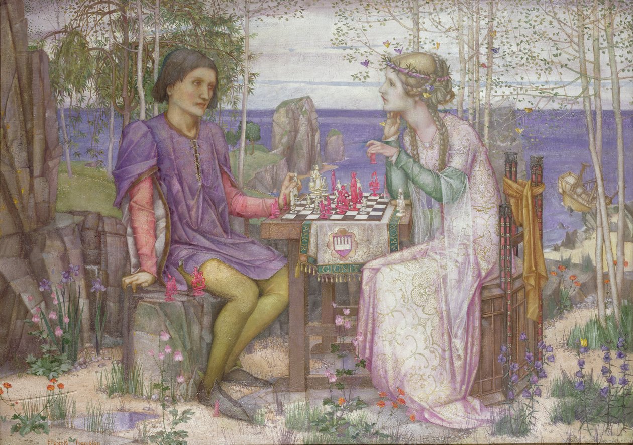 Gra w szachy autorstwa Edward Reginald Frampton